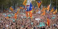  تظاهر کنندگان در بارسلون خواهان آزادی اعضای زندانی دولت کاتالونیا شدند