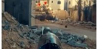 ضربه کاری نیروهای حماس به کاروان زرهی اسرائیل