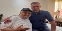 عکس عیادت علی دایی از اکبر عبدی چند روز پیش از مرگ +متن اینستاگرام عبدی