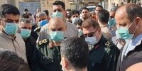 سردار سلامی: ما شرمنده مردمان هستیم/ وجودمان را برای دفاع از مردم فدا می‌کنیم