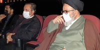 عکسی از حضور امام جمعه معروف در سینما
