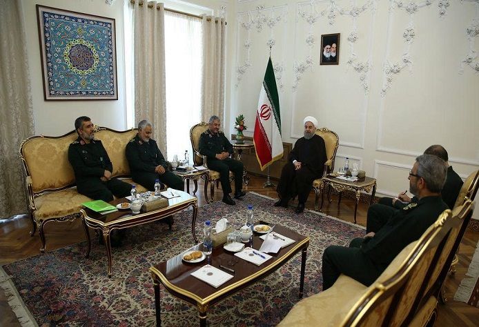 رئیس دفتر رئیس جمهور: تمام دنیا به ویژه آمریکا روابط نزدیک روحانی با سپاه را بدانند
