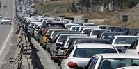 ترافیک سنگین در جاده های چالوس، هراز، فیروزکوه و فشم
