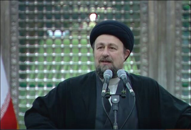 هشدار سیدحسن خمینی: مراقب باشیم با یک سخنرانی یا پررنگ کردن دروغین برخی مسائل دو قطبی در جامعه ایجاد نشود