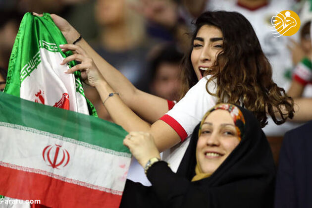 تماشاگران ایرانی بازی با عراق