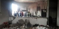 انفجار مهیب یک منزل مسکونی در یزدانشهر قم 