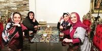 شام ایرانی در منزل آشا محرابی +عکس