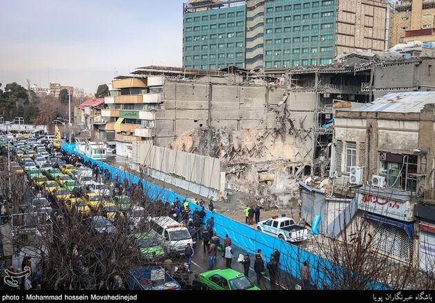 بازگشایی خیابان جمهوری پس از 10 روز