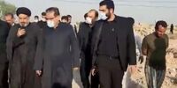 دلجویی شمخانی از اهالی روستای ابوالفضل + عکس