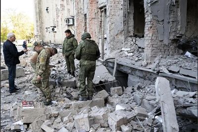 دونتسک زیرآتش سنگین  ارتش اوکراین   