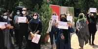 تجمع هنرمندان سینما و تلویزیون در حمایت از خوزستان + عکس