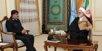 دیدار سردار رادان با رئیس قوه قضاییه