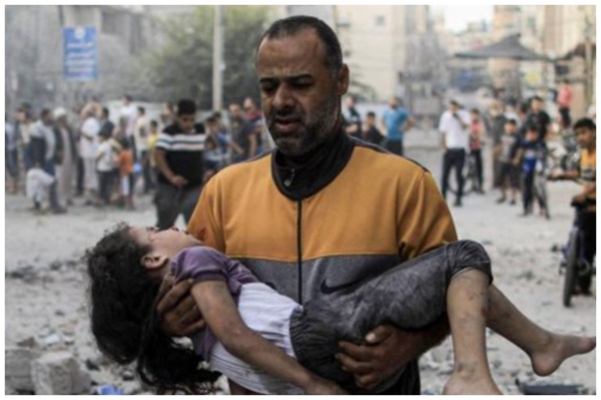 گریه خبرنگار الجزیره در ساعات سخت جنگ غزه+ فیلم
