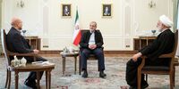 قابی از سران قوا در کنار رهبر انقلاب + عکس