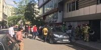 آتش‌سوزی وحشتناک یک مجتمع اقامتی در ولیعصر  تهران