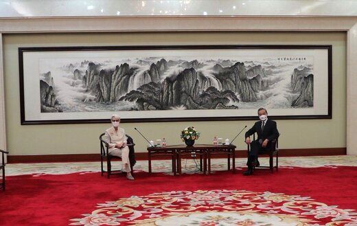 رایزنی شرمن با وزیر خارجه چین درباره ایران
