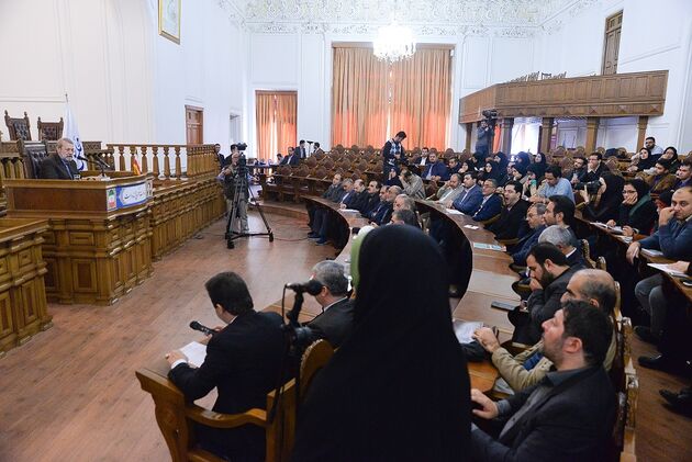 نشست خبری علی لاریجانی به مناسب روز مجلس