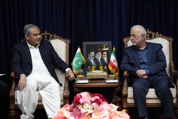 دیدار اسکندر مومنی با همتای پاکستانی در تهران 