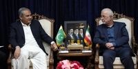 دیدار اسکندر مومنی با همتای پاکستانی در تهران 