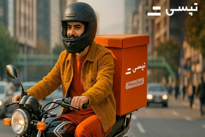 مراحل ثبت نام پیک موتوری آنلاین در تپسی باکس