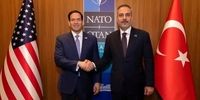 روبیو با وزیر خارجه ترکیه دیدار کرد