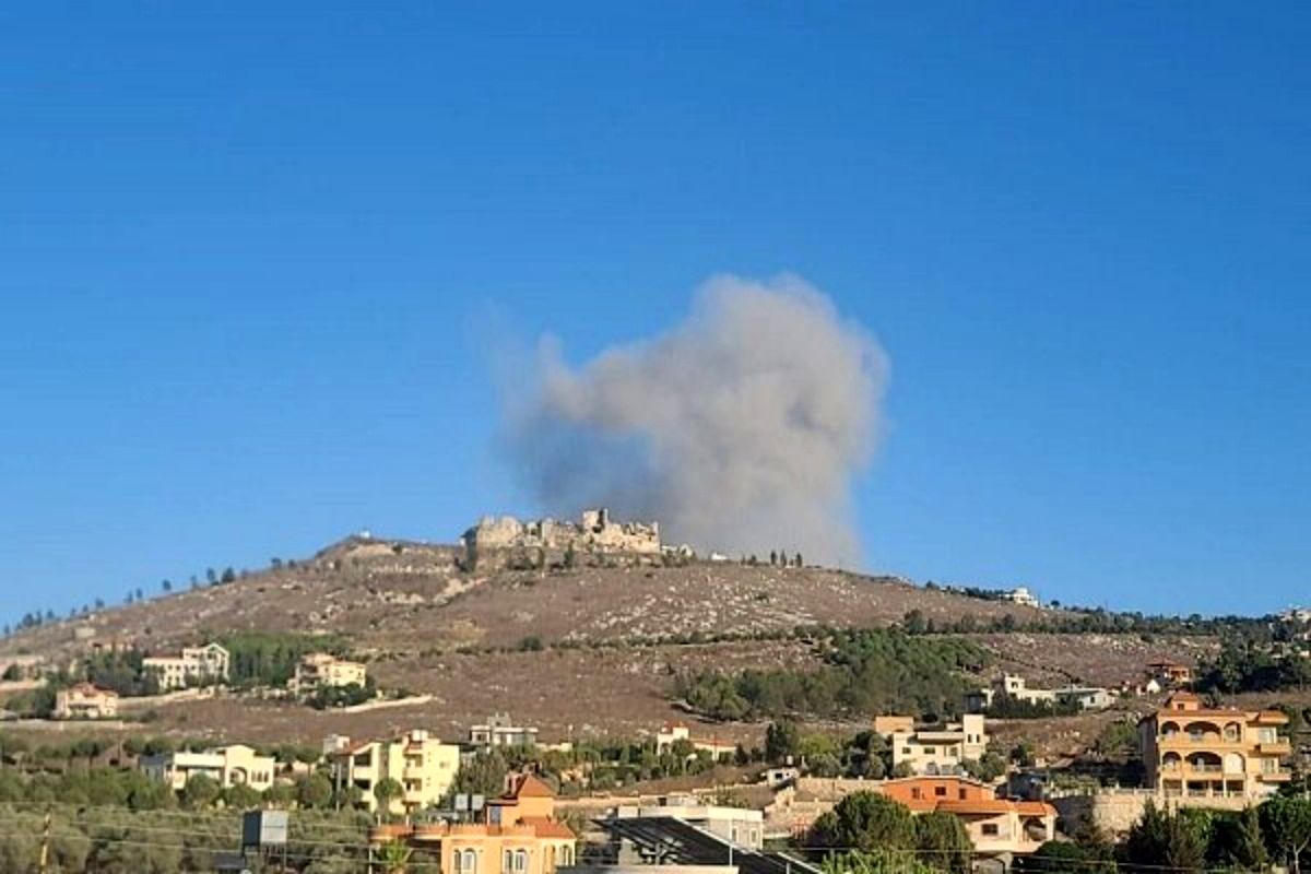 سقوط بالگرد اسرائیلی در جنوب فلسطین