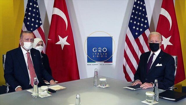 در دیدار اردوغان و بایدن چه گذشت؟+عکس