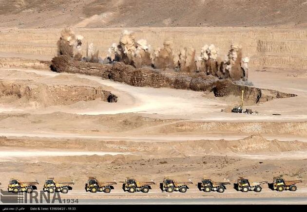 یزد/ آغاز عملیات استخراج دومین ذخیره معدنی سرب و روی جهان