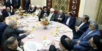 فرزند رهبر انقلاب در عروسی پسر علی لاریجانی +عکس