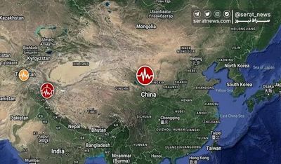 95 کشته و 220 زخمی در زلزله شمال غرب چین