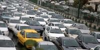 ترافیک سنگین در مسیرهای ورودی به تهران

