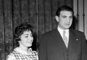 مراسم عقدکنان شهناز پهلوی و اردشیر زاهدی + تصاویر