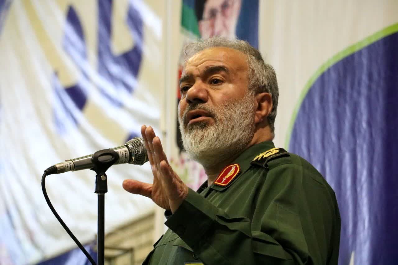 حضور سردار فدوی در جلسه کمسیون امنیت ملی
