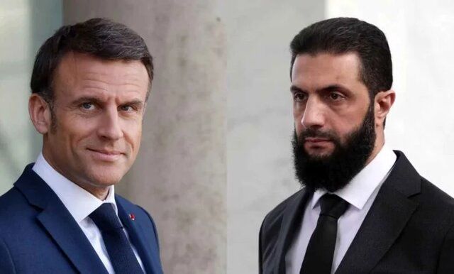 تحولات منطقه؛ محور رایزنی تلفنی مکرون و الجولانی