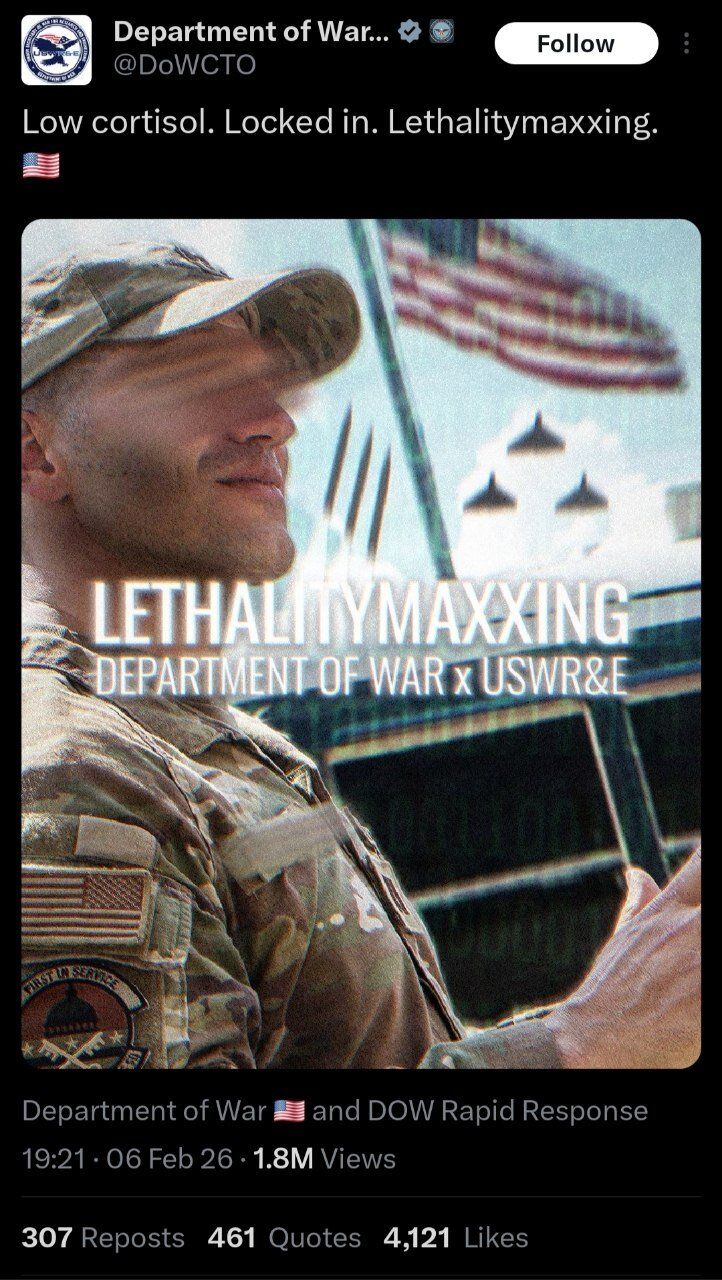 پهپادها و موشک‌های ایرانی در پوستر وزارت جنگ آمریکا | عکس