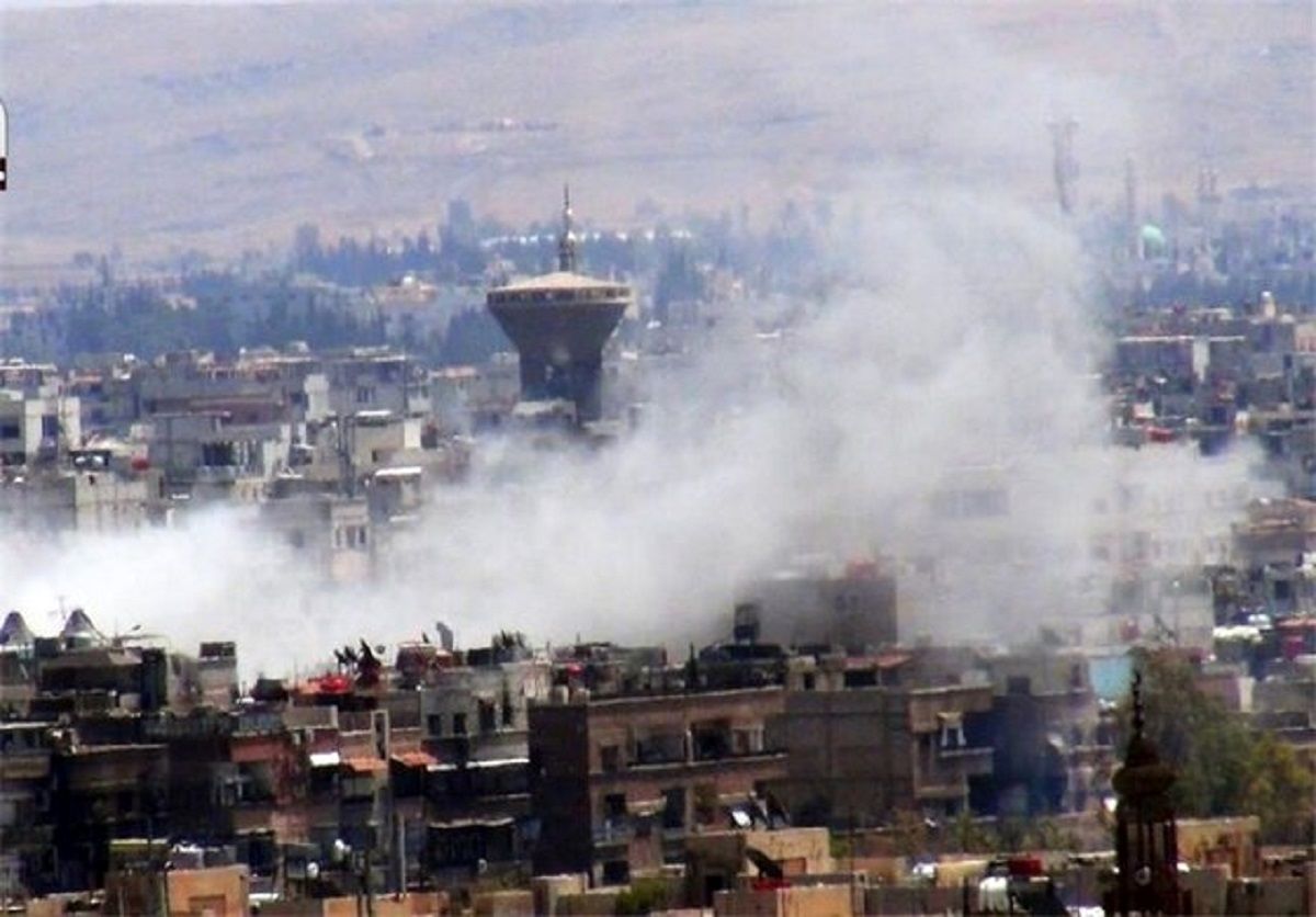  حمله جنگنده های اسرائیلی به جنوب دمشق 
