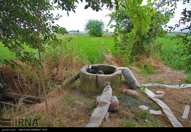 حفر چاه های غیرمجاز در گلستان