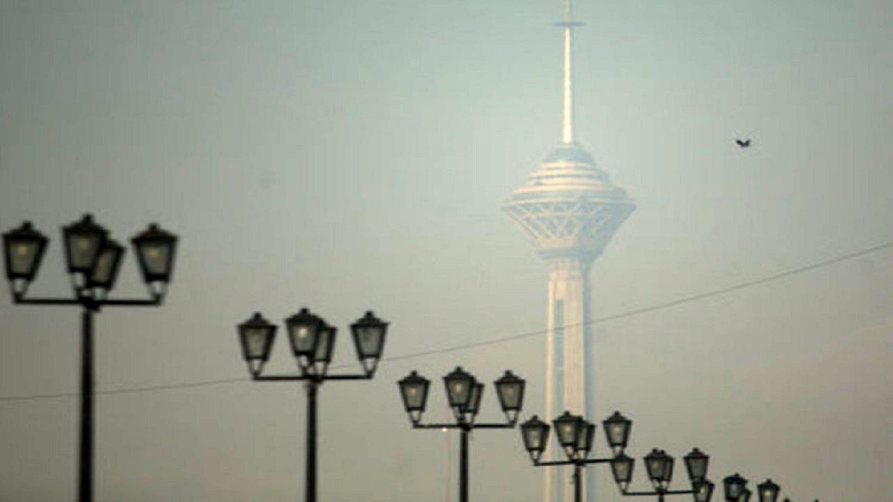 وضعیت آلودگی هوای تهران امروز 2 آذر