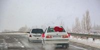 آخرین خبر از وضعیت جاده هراز/برف و باران در جاده های ۱۲ استان