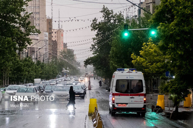 بارش باران و رگبار در این مناطق / پیش بینی آب و هوای ایران 15 اردیبهشت 1402