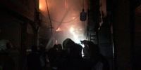 وضعیت بازار تهران پس از آتش سوزی امروز +فیلم