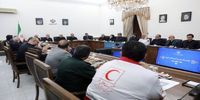 برگزاری جلسه ستاد ملی مراسم تشییع پیکر رهبر شهید انقلاب/ زاکانی هم نشین عارف شد+ تصاویر