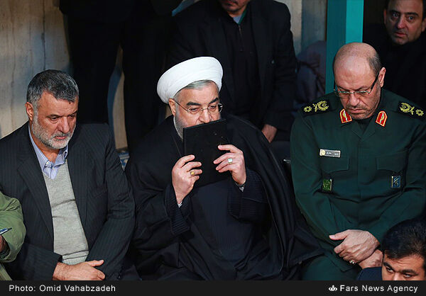 مراسم وداع با پیکر آیت الله هاشمی رفسنجانی