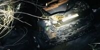 سقوط هولناک خودرو «بی ام و» به رودخانه کرج+ تصاویر
