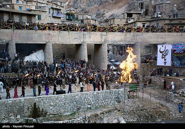 جشن نوروز در روستای پالنگان