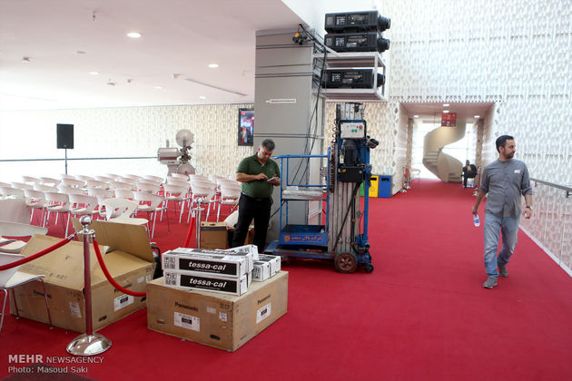 آماده سازی جشنواره جهانی فیلم فجر