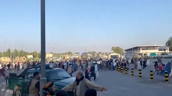 تیراندازی دوباره نیروهای آمریکایی در فرودگاه کابل