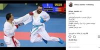  حرکت جالب بازیگر سرشناس در شرایط خاص/ عکس