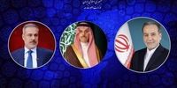 در گفت‌وگوی وزیران خارجه عربستان و ترکیه با عراقچی چه گذشت؟