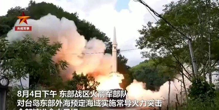 حمله موشکی شدید چین به منطقه ویژه اقتصادی ژاپن